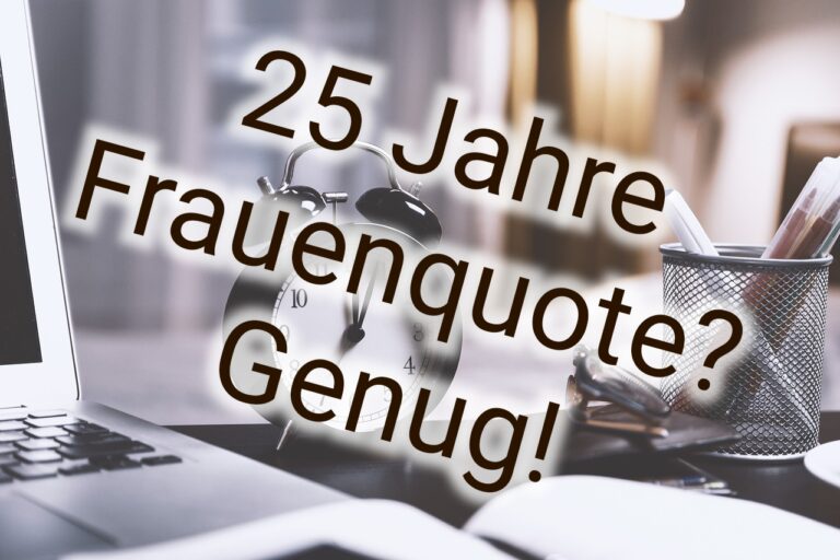 SPD: 25 Jahre Frauenquote sind genug