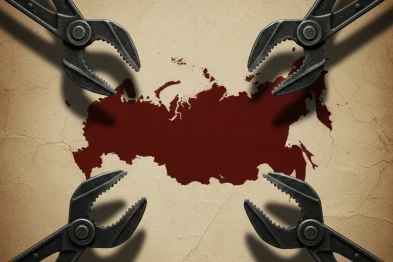 Russland in den Zangen